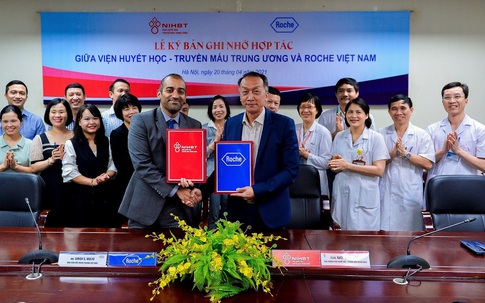 Viện huyết học – Truyền máu Trung ương và Roche Việt Nam hợp tác nâng cao chất lượng chăm sóc và điều trị bệnh huyết học