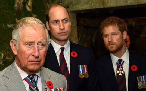 Hoàng tử William và Thái tử Charles 'thấy không thể tin Harry nữa'
