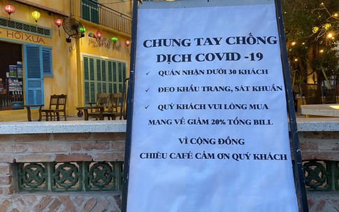 Quán nhậu Sài Gòn chấp nhận thưa vắng khách, chung tay chống COVID-19