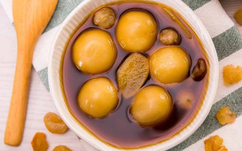 Cách làm món chè khoai môn long nhãn