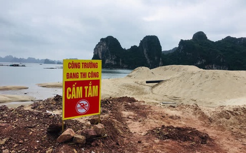Quảng Ninh: Dẹp bãi tắm tự phát ở Vân Đồn