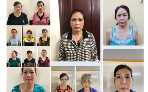 Đường dây thầu đề lên đến hơn 1 tỉ đồng/ngày toàn phụ nữ