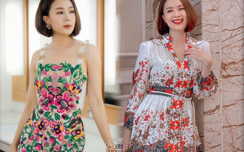 Học ngay style váy hoa sặc sỡ thần thái đỉnh cao như Hồng Diễm "Hướng dương ngược nắng"