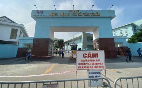 Phong tỏa tạm thời 3 cơ sở của Bệnh viện K để chống dịch