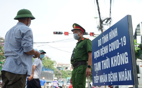 Hình ảnh phong tỏa nghiêm ngặt chưa từng có ở Bệnh viện K