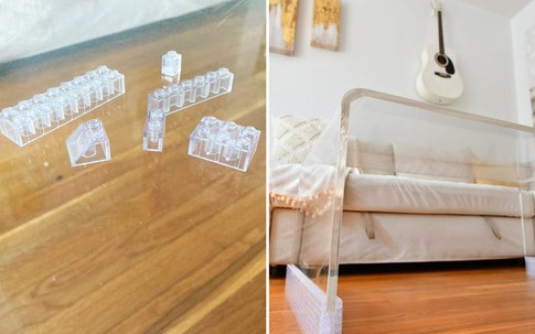 Cô gái trẻ bật mí cách tăng chiều cao cho bàn trà nhờ sử dụng món đồ chơi vô cùng đơn giản