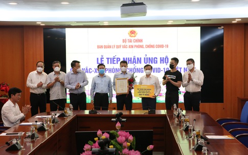 Thêm 20 tỷ cho Quỹ vắc-xin Covid-19 từ Dự án Thế hệ S (S-Generation)