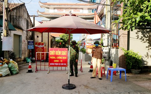 Chùm ảnh khu phong tỏa ở huyện Nghi Xuân (Hà Tĩnh)