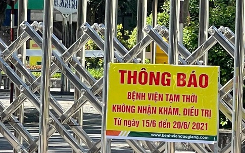 Hà Nội: Có 2 ca dương tính SARS-CoV-2, BV Đức Giang tạm thời không nhận bệnh nhân từ 15/6