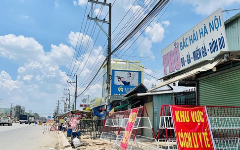 Bình Dương giãn cách 2 đô thị đông công nhân theo Chỉ thị 16