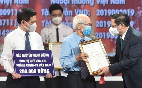 Gần 6.000 tỷ đồng cam kết đóng góp vào Quỹ vaccine phòng, chống COVID-19