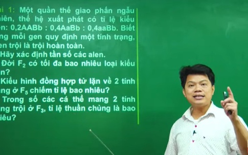 Thầy giáo nói gì khi bị tố nội dung ôn tập giống 80% đề thi Sinh học?