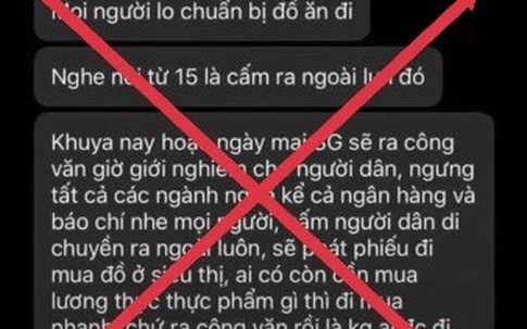 Bác bỏ tin đồn đóng cửa toàn TP.HCM gây hoang mang dư luận