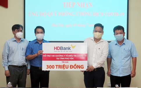 HDBank tặng 100 giường y tế cho tỉnh Phú Yên