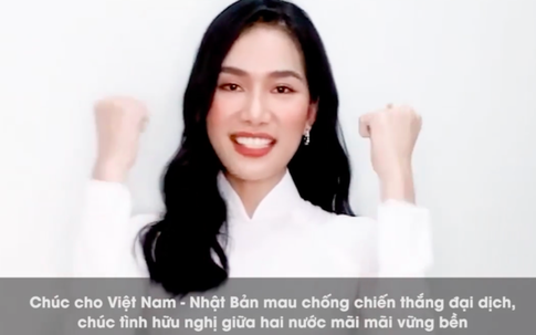 Phương Anh một lần nữa chứng tỏ khả năng ngoại ngữ trong video cảm ơn Nhật Bản viện trợ Việt Nam