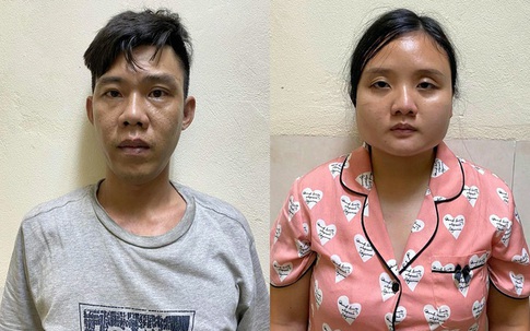 Hà Nội: Hàng trăm cành cần sa treo như... quần áo trong tủ của đôi vợ chồng