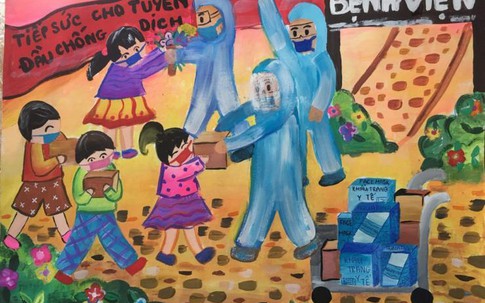Chung tay đóng góp cho quỹ Vắc-xin, cùng bé vẽ tranh tham gia “Ngày hội sắc màu 2021”