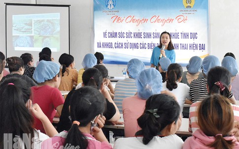 "Hãy cùng hành động vì quyền và sự lựa chọn của phụ nữ và trẻ em gái"