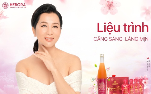 Hebora Collagen – vẻ đẹp khởi nguồn từ làn da trắng sáng, căng mướt như sương