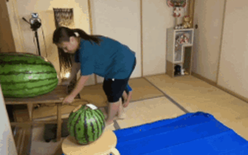 Rẻ như cho loại dưa hấu khổng lồ nặng tới 56kg, hương vị mới gây bất ngờ cho khách Việt