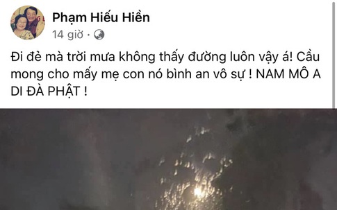 Hiếu Hiền nửa đêm chở vợ đi sinh trong hoàn cảnh đặc biệt, Hà Tăng - Ốc Thanh Vân cùng dàn sao Vbiz động viên và chúc bình an