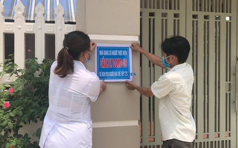 Thanh Hóa: Một bệnh nhân dương tính với SARS-CoV-2 khi đang cách ly tại nhà
