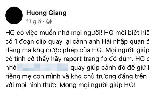 Vợ ca sĩ Phi Hải xót xa cầu cứu cộng đồng mạng khi lễ động quan của chồng bị quay lén rồi phát tán lên MXH