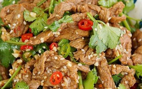 Muốn có thịt bò ngon mềm mà làm siêu nhanh thì phải thử ngay cách làm thịt bò trộn sau