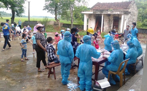 2 học sinh tiểu học tại Thanh Hóa dương tính với SARS-CoV-2