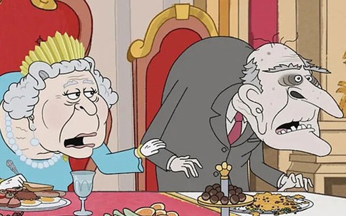 Fan tức giận vì cố Hoàng thân Philip bị bôi xấu trong hoạt hình