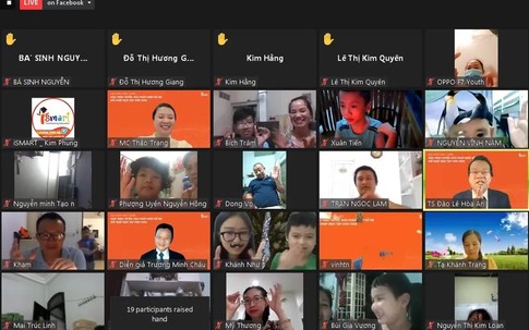 Tìm cách giữ nhịp học tập cho con khi học trực tuyến