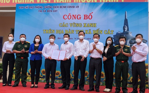 Bình Dương: Công bố thêm "vùng xanh" hướng tới trở về trạng thái "bình thường mới"