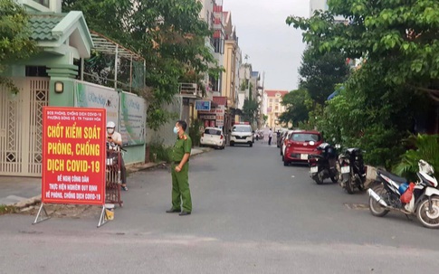 Thanh Hóa: Phong tỏa tòa nhà sau khi phát hiện ca dương tính với SARS-CoV-2