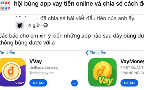 Rủ nhau vay tiền qua app rồi… xù