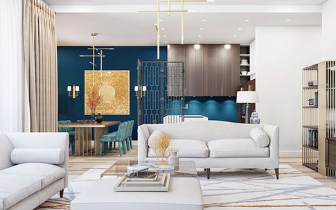 Không gian sống vừa đẹp vừa sang đến bất ngờ của căn hộ nhỏ