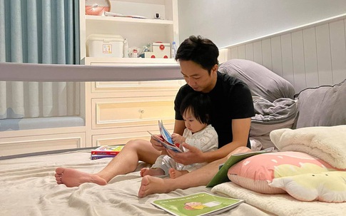 Cường Đô La chia sẻ khoảnh khắc ngủ "cực yêu" của Suchin, mẹ vợ liền có động thái gây chú ý