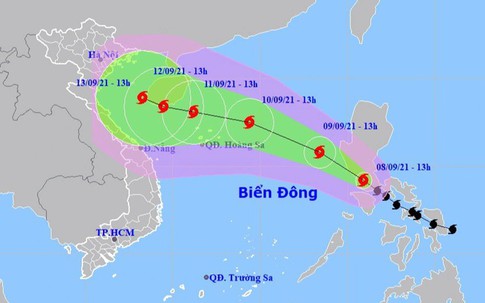 Thông tin mới nhất về cơn bão Conson: Giật cấp 12, có thể tăng cấp khi vào biển Đông