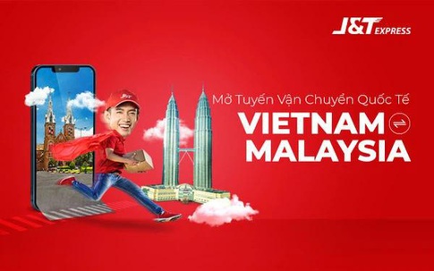 J&T Express mở rộng thêm nhiều tuyến quốc tế