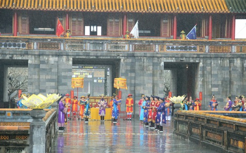 Thừa Thiên Huế tái hiện lễ phát lịch của triều Nguyễn