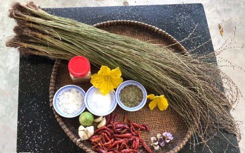Băng rừng tìm loại cỏ thơm, chế biến thành món đặc sản kiếm lãi tiền triệu