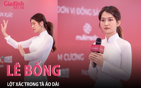 Lê Bống lột xác trong tà áo dài, nhưng vẫn mắc lỗi gây mất điểm