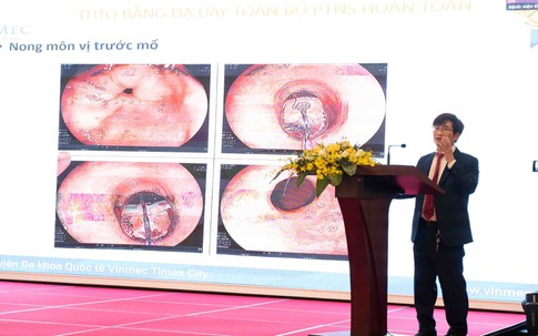 Vinmec tổ chức hội nghị "tiến bộ trong phẫu thuật nội soi điều trị ung thư thực quản"