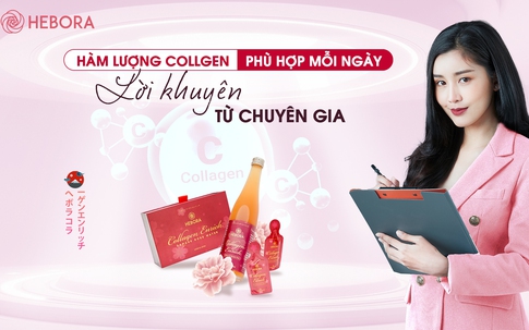 Chuyên gia khuyến cáo hàm lượng collagen nên bổ sung mỗi ngày