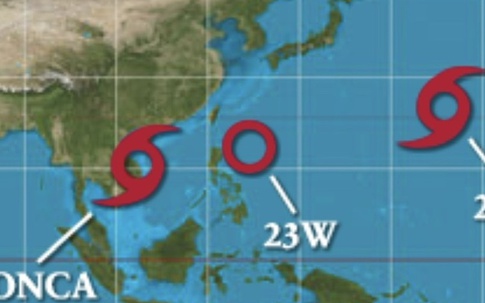 Bão nối bão vào Biển Đông