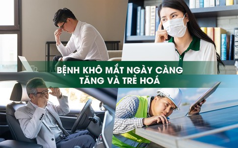 Đừng lơ là với bệnh khô mắt ngày một tăng