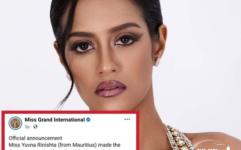 Hoa hậu Mauritius đột ngột từ bỏ danh hiệu Á hậu Hoà bình quốc tế 2022