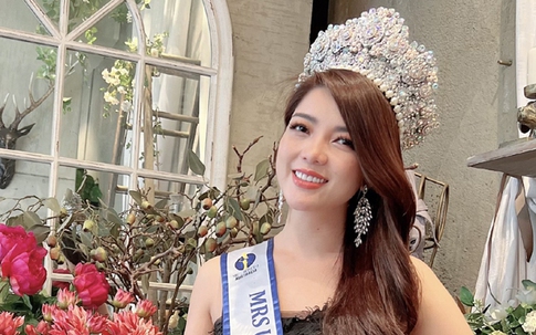 Nhan sắc nữ Việt kiều Úc đăng quang Á hậu 1 tại Mrs Universe Australia 2022