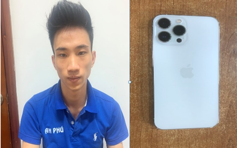 Bắt giữ đối tượng cướp giật iPhone 14 Pro Max của người phụ nữ trên đường