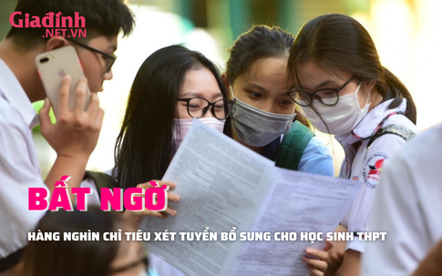 Nhiều trường đại học bổ sung tuyển sinh hàng nghìn chỉ tiêu