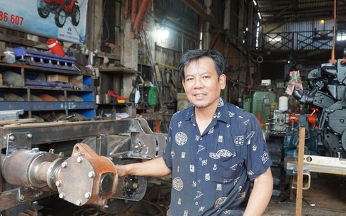 Kỹ sư 'bằng vợ cấp' tạo ra nhiều máy móc giá trị, bán đi cả nước ngoài